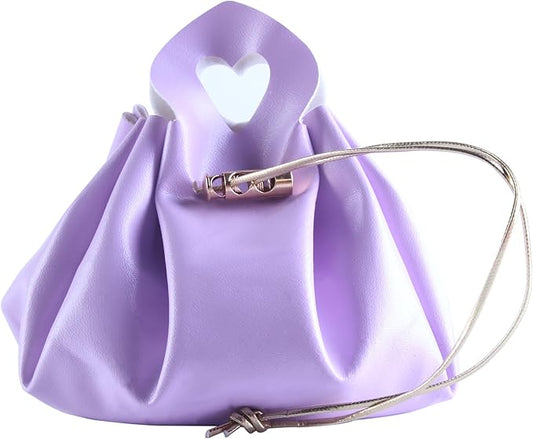 Sansam 12pcs Drawstring Leather Gift Bags, Small Leather Wedding Candy Bags for Party Favors, Reusable Gift Wrapping Treat Bag for Baby Shower, Christmas,Halloween