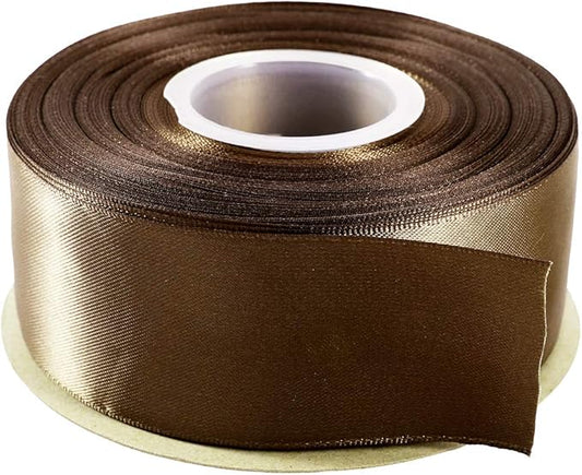 ITIsparkle 11/2" Inch Double Faced Satin Ribbon 25 Yards-Roll Set for Gift Wrapping Party Favor Hair Braids Hair Bow Baby Shower Decoration Floral Arrangement Craft Supplies, Dark Olive Ribbon