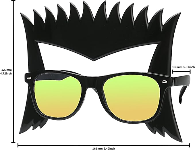 musykrafties Photo Booth Props Sunglasses Set