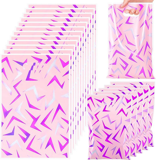 Eccliy 30 Pcs Kpop Birthday Party Favor Bags Kpop Themed Goodie Gift Bags with Handles Birthday Party Supplies