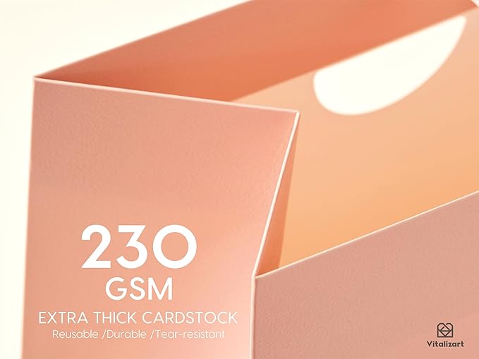 Vitalizart Paper Gift Bags With Ribbon Handles Set of 10 Pink Bulk Reusable For Gift Wrap Girls Kids Birthday Bridal Shower Party Favors Goodie Bags Candy Christmas 5.91"x3.54"x7.28" Small Size