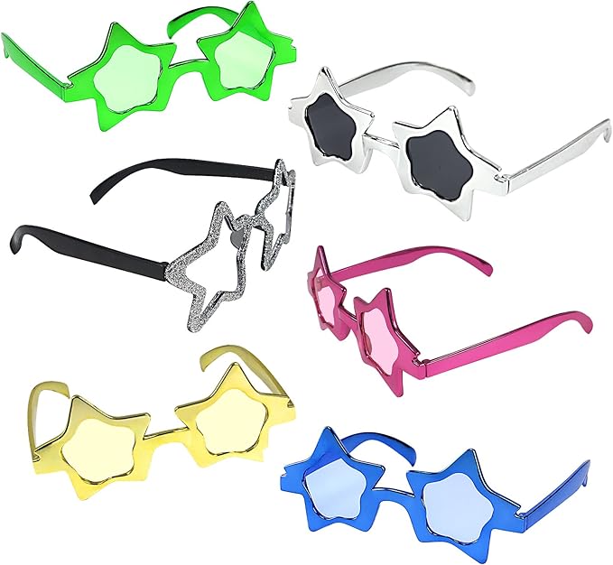 musykrafties Photo Booth Props Sunglasses Set