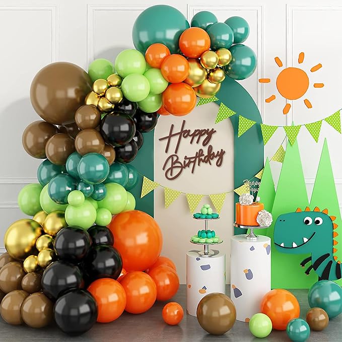Happy Birthday Sign for Backdrop - Felt Happy Birthday Sign for Balloon Arch Birthday Party Balloon Arch Backdrop Decorations for Birthday Party Baby Shower - Brown