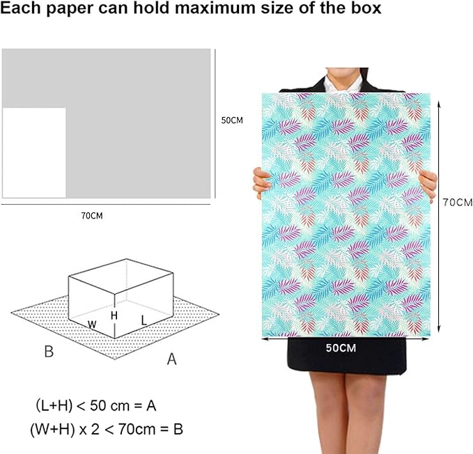 Gift Wrapping Paper Girls Women, 12 Sheets Floral Birthday Wrapping Paper, Pink Green Colorful Folded Gift Wrapping Paper for Birthday Valentines Day Bridal Shower Mother's Day, 19.6 x 27.5 Inches