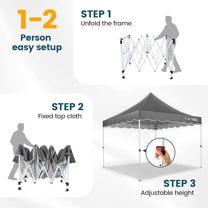 HOTEEL 10×10 Pop Up Canopy