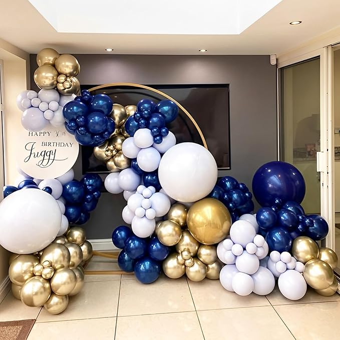 Voircoloria Metallic Gold Balloons, 66pack 12inch Chrome Gold Latex Party Balloons for Graduation, Wedding, New Year, Birthday, Baby Shower, Anniversary Party Decorations
