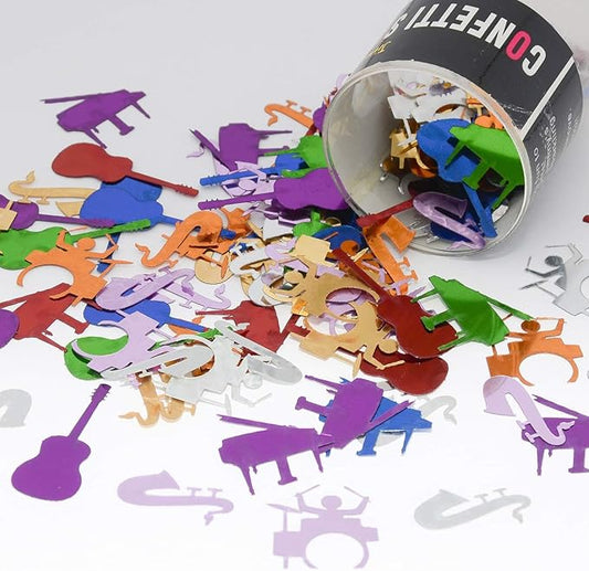 Confetti Music Instruments MultiColors - Half Pound (8 oz) #9429 Q08