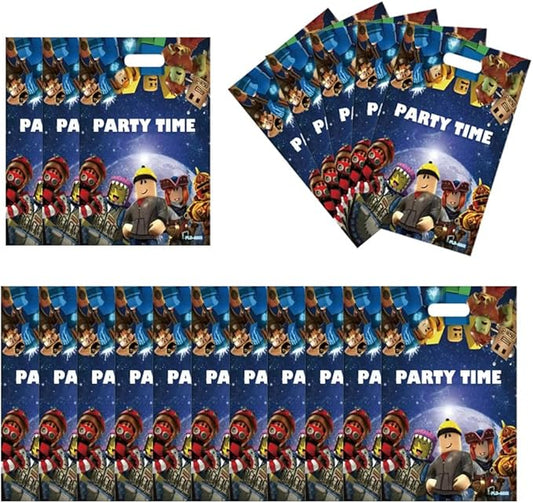 SUTRADHAR 30pcs kids Cartoon Birthday Party Gift Bags Candy Bags Goody Bags kids Cartoon Birthday Party Supplies Decorations (Bags30pcs)