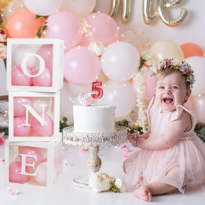 Number Birthday Candles(8 Candle Red) 3D Diamond Shape Number Happy Birthday Cake Candles for Birthday Party Wedding Decoration Reunions Theme Party