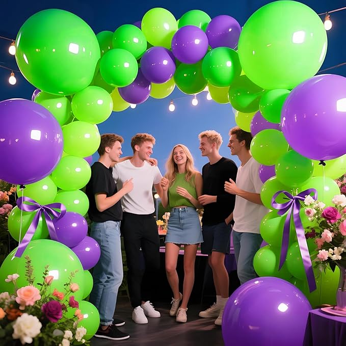Light Green Balloon Arch Kit 111Pcs 18 12 5 Inch Latex Party Balloons Garland for Birthday Baby Shower Wedding Engagement Anniversary