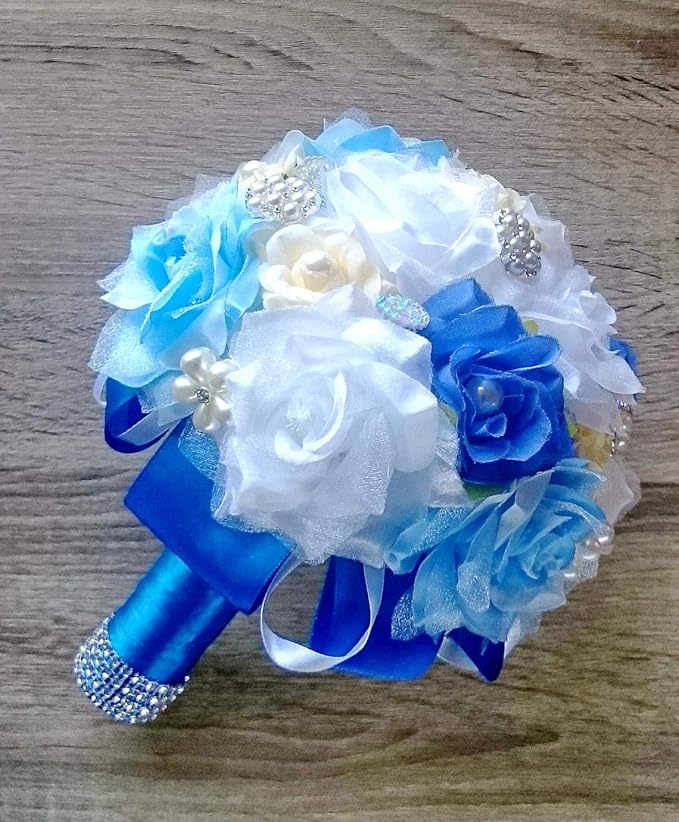 ITIsparkle 11/2" Inch Double Faced Satin Ribbon 25 Yards-Roll Set for Gift Wrapping Party Favor Hair Braids Hair Bow Baby Shower Decoration Floral Arrangement Craft Supplies, Royal Ribbon