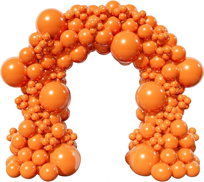 Orange Balloon Arch Kit 111Pcs 18 12 5 Inch Latex Party Balloons Garland for Birthday Baby Shower Wedding Engagement Anniversary Christmas Party Decorations