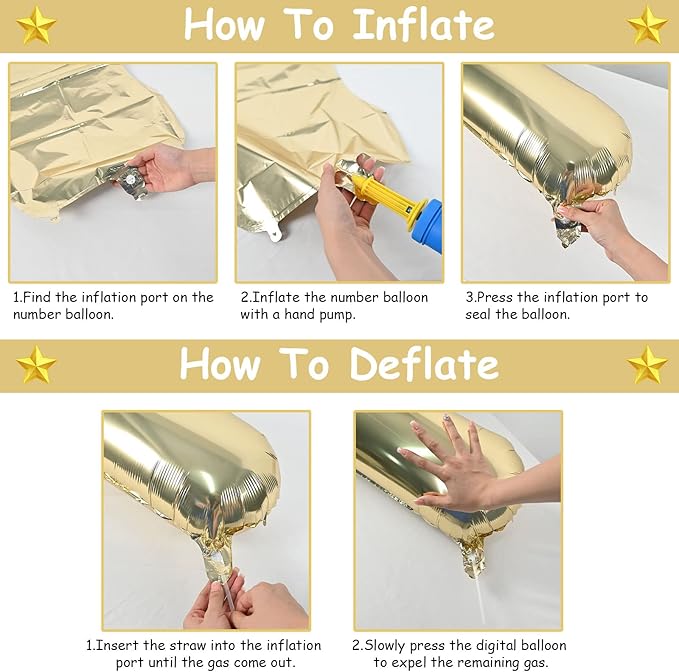 40 Inch Champagne Gold Foil Balloon Number 9, Large Self Inflating Light Gold Number Balloons 0-9 Helium Balloons Set for Girls Boys 9th Birthday Women Anniversary Graduation Party Decoration Supplies