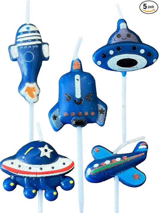 Birthday Cake Candles (Space)