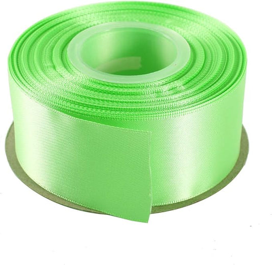 ITIsparkle 11/2" Inch Double Faced Satin Ribbon 25 Yards-Roll Set for Gift Wrapping Party Favor Hair Braids Hair Bow Baby Shower Decoration Floral Arrangement Craft Supplies, Mint Ribbon