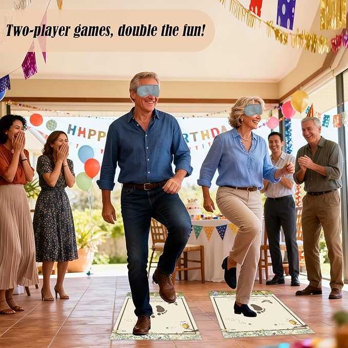 Bear Baby Shower Party Games, Blindfold 60-Second Challenge Party Game for Kids Adults, Indoor Outdoor Group Activity, Baby Shower Party Decorations, Game for Gender Reveal Birthday Retirement