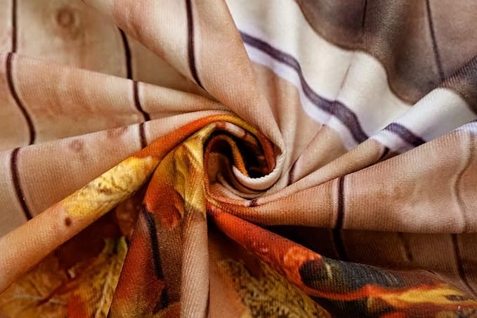 Kate 8x8ft Thanksgiving Backdrop for Photography Fabric Fall Backdrop Baby Shower Birthday Party Decoration