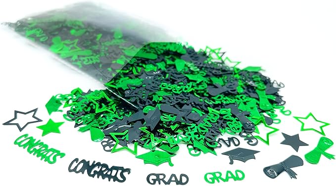 Graduation Decorations 2026 | Shiny 2026 Congrats Grad Confetti - Pack of 1000 | Graduation Confetti Class of 2026 | Graduation Confetti 2026, 2026 Graduation Table Decorations,KatchOn