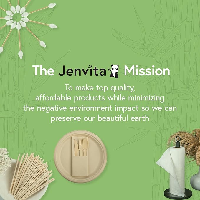 100% Bamboo Forks Set - Compostable Utensils Bulk (3000 Eco Friendly Forks) | Bamboo Cutlery Disposable or Reusable | Compostable FSC Certified Flatware for Weddings, Camping, Parties