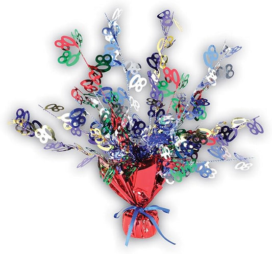 Beistle 80" Gleam 'N Burst Centerpiece, 15-Inch
