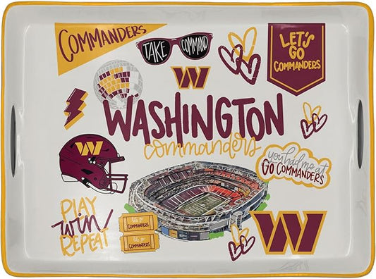 NFL Loco Fan Large Serving Tray w/Handles