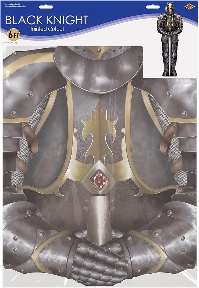 Beistle 6' Jointed Black Knight (54527)