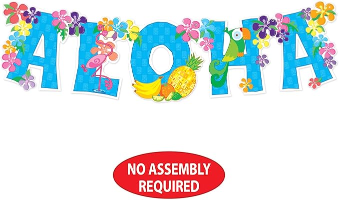 Aloha Streamer Party Accessory (1 count) (1/Pkg)
