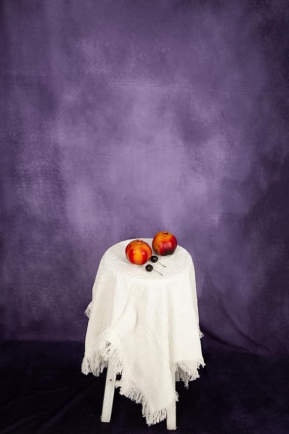 Kate Purple Photography Backdrops Abstract Photo Backdrop Poratrait Background for Photoshoot, 6.5x10ft