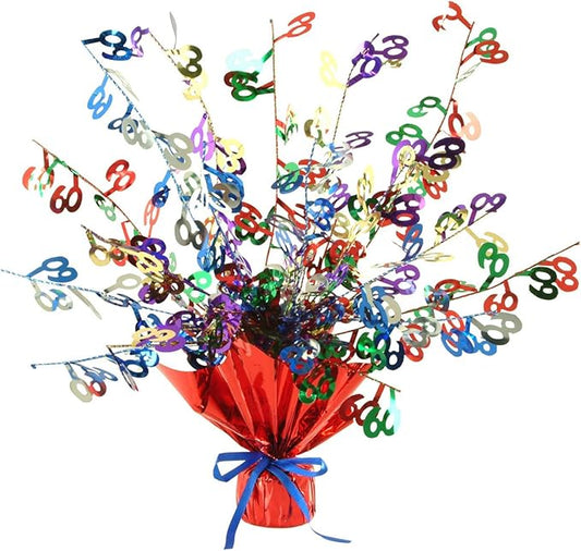 60 Gleam 'N Burst Centerpiece (multi-color) Party Accessory (1 count) (1/Pkg)