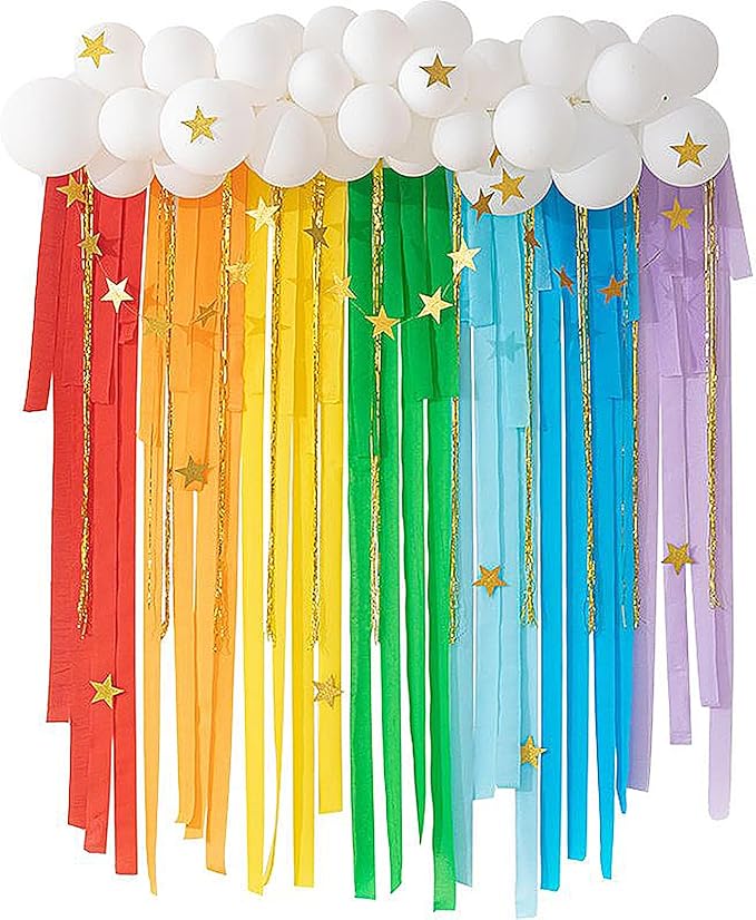 AOODOOM Crepe Paper Streamers 4 Rolls 328ft, Green Pack of Party Streamers for Birthday Decorations, Party Decorations, Wedding Decorations