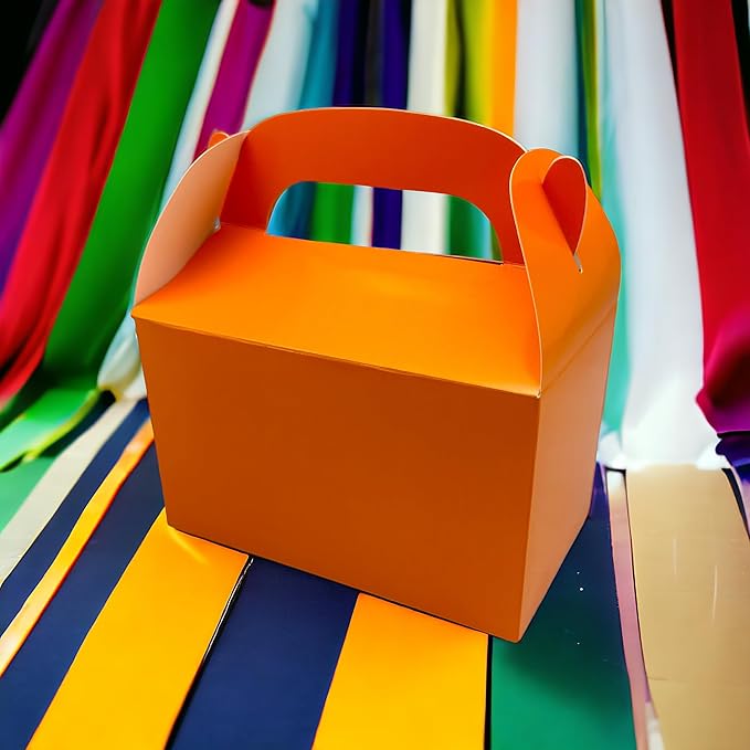 Oojami 24 Pack Treat Boxes Party Favor Boxes Paper Gift Boxes for Birthday Party Gable boxes (Assorted)