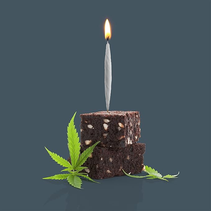 Genuine Fred, LIT! Party Candles - Set of 8