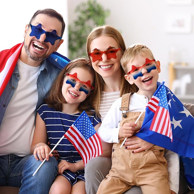 Matcheck 14 Star Shaped Rimless Sunglasses Transparent Candy Color Glasses Irregular One Piece Fun Party Eyewears Teen Adult