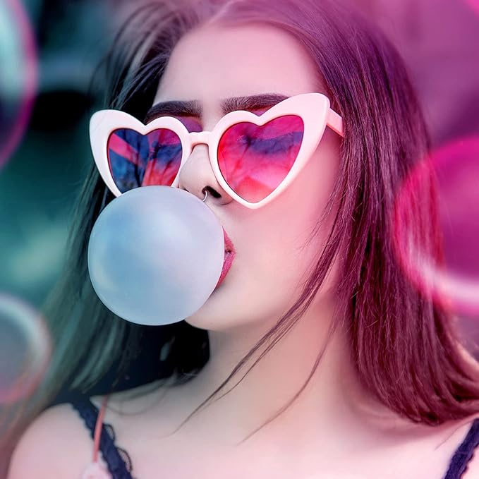 10 Pack Mixed Styles Trendy Retro Sunglasses for Women/Men Party Favors Sungasses Costume Accessories Eyewear Set