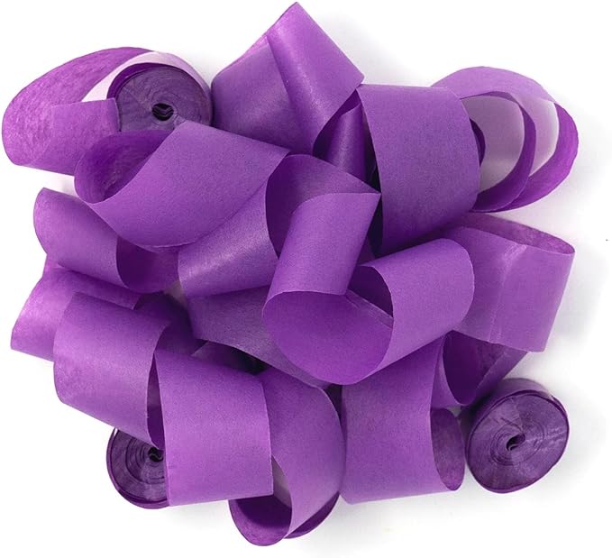 Tissue Paper Streamers in Launcher Sleeve, Dark Blue Color (20 Streamer Rolls per Sleeve)