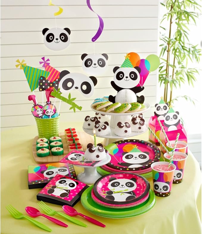 10-Piece Assorted Photo Booth Props, Panda-monium