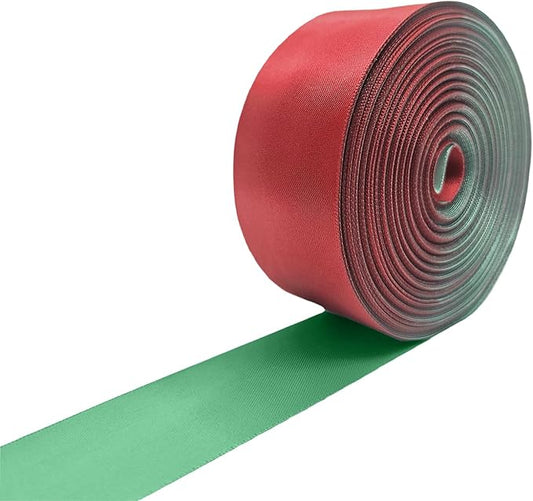 Double Faced Satin Ribbon, 1-1/2 Inch 30 Yards, Red & Tif Blue Two-Tone Ribbon for Gift Wrapping, Flower Bouquet, Bow, Hair, Wedding, DIY Crafts, Holiday Party Decorations