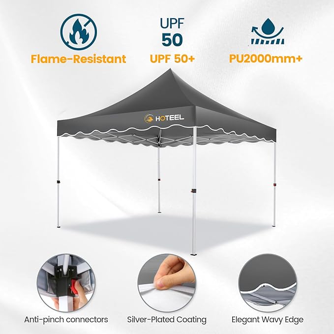 HOTEEL 10×10 Pop Up Canopy