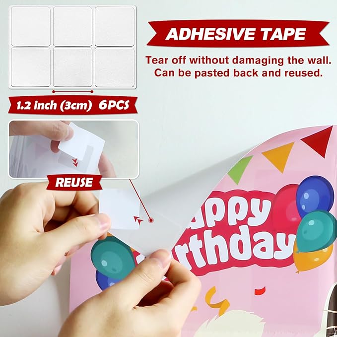 PARTYLOUD Cat Birthday Party Games, Pin The Hat on The Cat, Cat Themed Pet Party Games Toddlers Preschool Party Supplies Favors for Boys Girls Adults 24 Guests