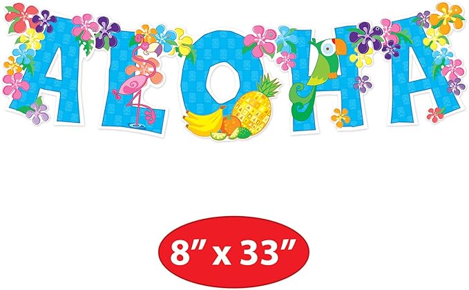 Aloha Streamer Party Accessory (1 count) (1/Pkg)