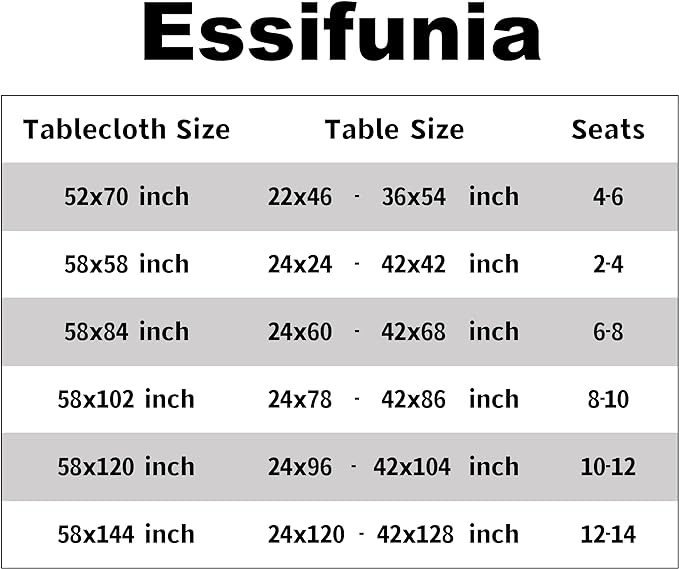 Waterproof Plaid Tablecloth Fabric - Oblong 52x70 Inch Classic Buffalo Tartan Table Cloth for Indoor/Outdoor Use - Washable Table Cover for Dinner, BBQs, and Parties