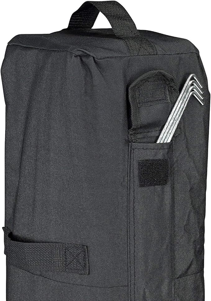 E-Z UP Sierra II Instant Pop Up Outdoor Canopy 10' x 10', Roller Bag and 4 Piece Spike Set, Royal Blue