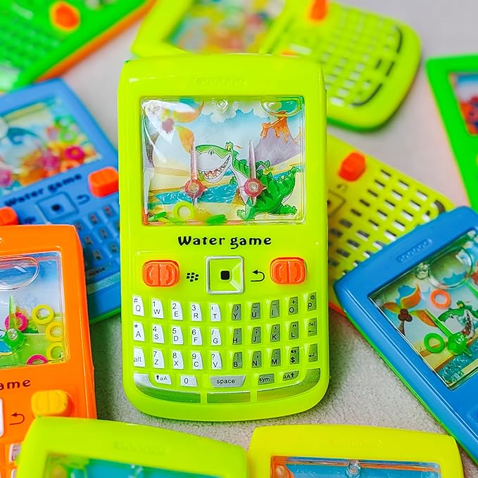 Desyeryamimi 24 Pack Handheld Water Ring Games for Kids Party Favors,Goodie Bags Stuffers,Classroom Prize Rewards Toys,Birthday Return Gifts,Pinata Filler, Pocket Games Bulk