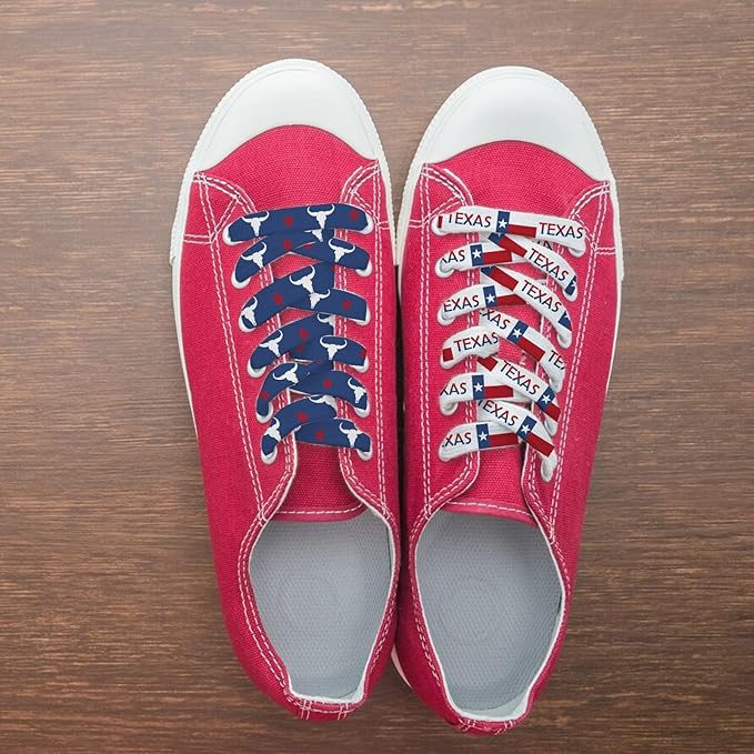 4 PCS Texas Ribbons for Crafting, 3/8" Width Red Blue Stripes Stars Ribbon TX Map Craft Ribbons for Gift Wrapping DIY Sports Birthday Decorations-10 Yards