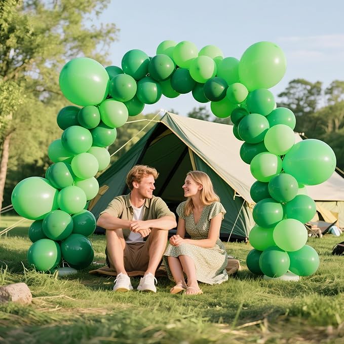 Green Balloon Arch Kit 111Pcs 18 12 5 Inch Latex Party Balloons Garland for Birthday Baby Shower Wedding Engagement Anniversary Christmas Party Decorations