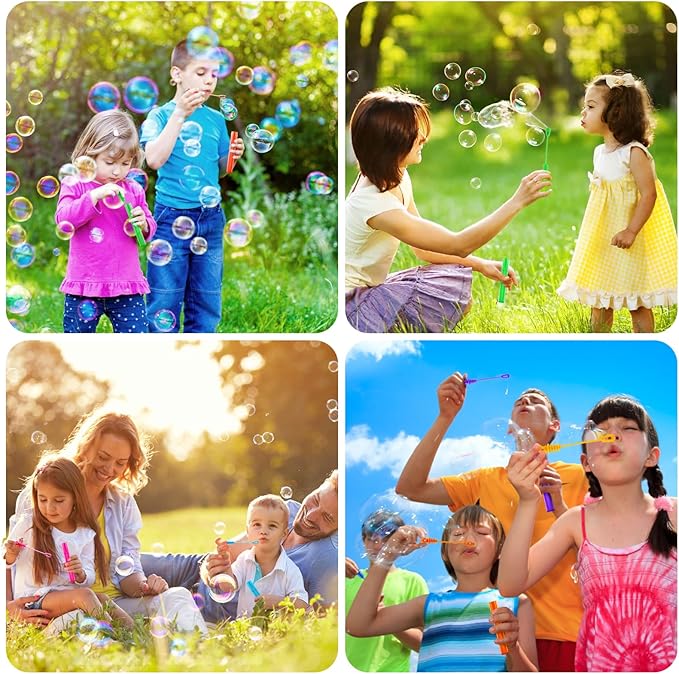 360 PCS Mini Bubble Wands,Bubble Party Favors Assortment Toys for Kids,Themed Birthday, Halloween, Goodie Bags, Carnival Prizes, Wedding, Bubble Maker Toys for Kids,Outdoor Gifts for Girls & Boys