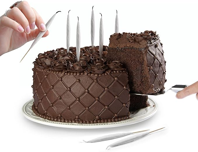 Genuine Fred, LIT! Party Candles - Set of 8