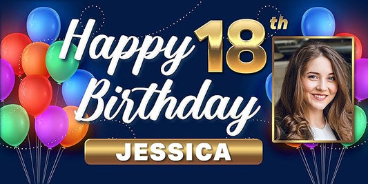 Custom Celebration Sign by DOT4DOT - Personalized for Happy Birthday Banner, Kids, Wedding, Parties, Grand Opening, Graduation, Congratulations (Celebration 20, 5x10)