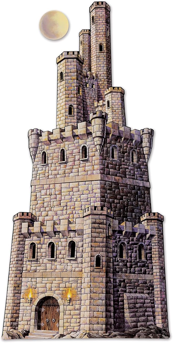 Jointed Castle Tower Party Accessory (1 count) (1/Pkg)