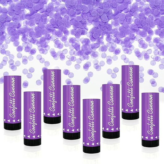 Party Confetti for Wedding Birthday Graduation Baby Shower Anniversary Christmas New Year's Kids Fun Party Supplies Decorations and Favors (Purple)